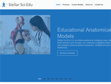 Tablet Screenshot of anatomy-model.com